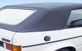 Capotte in alpaga nero Golf Mk1 Cabrio