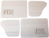 set di 4 pannelli portiera grigio/beige chiaro (off white #15) con tasca laterale 56-64 TMI