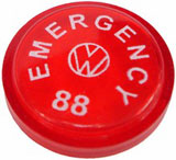 pastiglia interruttore delle 4 frecce di emergenza 7/67- NON 1303