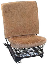 imbottitura originale schienale sedile anteriore 65-67