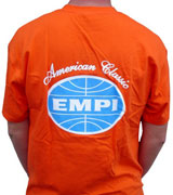 tee-shirt "EMPI American Classic" arancione taglia L
