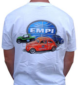 tee-shirt "EMPI 3-CAR INCH PINCHER" taglia L