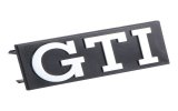 Scritta GTI grigia da applicare su mascherina anteriore Golf mk1