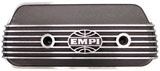 set di 2 coperchi punterie ad avvitare in alluminio nere con logo EMPI