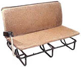 imbottitura seduta e schienale panca anteriore ( tre posti) 55-79