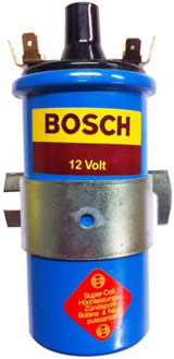 bobina blu 12 V Bosch isolamento in bachelite
